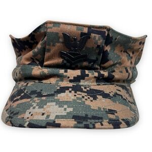 USMC Hat Cover Garrison Marpat Cover Medium Metal Pin‎ Sekri Navy Eagle Digital